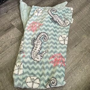 Kids mermaid-tail blanket